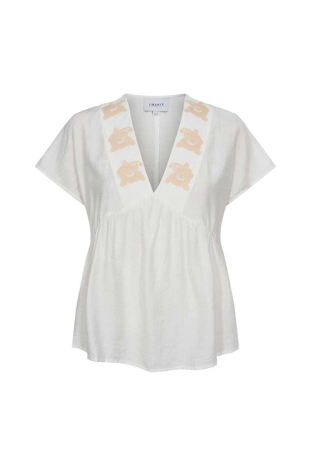 Liberte - Roseli-Ss-Blouse - White