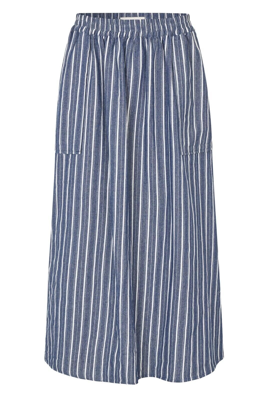 Lollys Laundry - Akanell Maxi Skirt - 80 Stripe Nederdele 