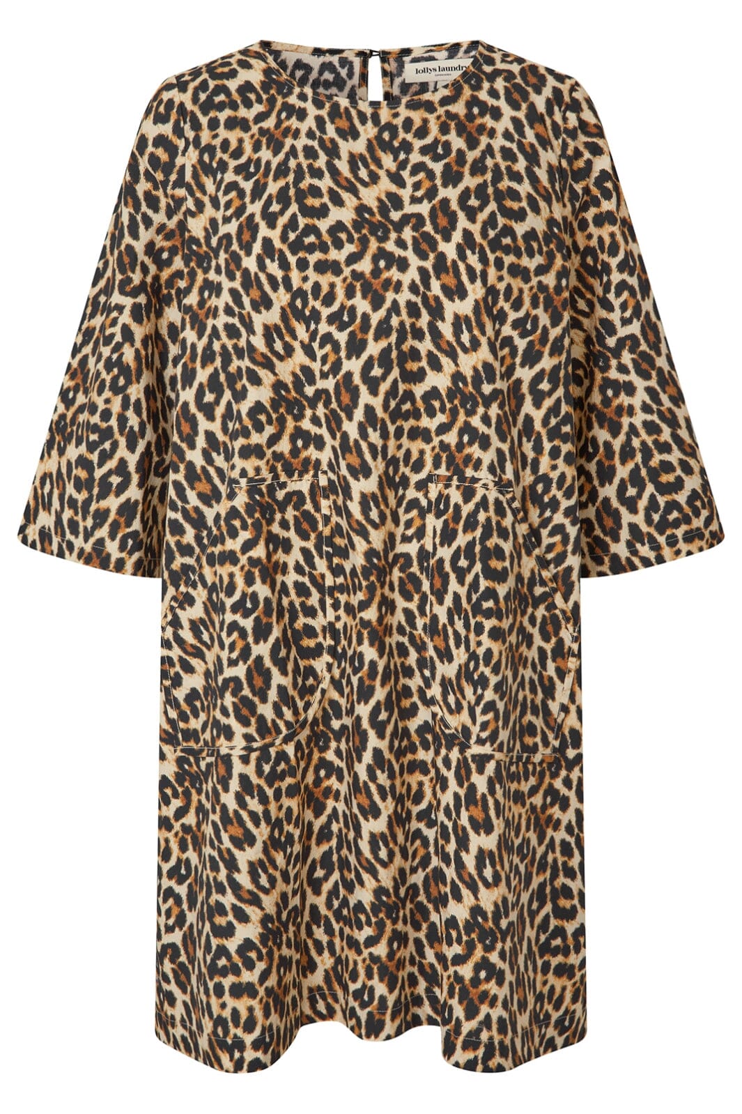 Forudbestilling - Lollys Laundry - Carlall Short Dress Ss - 72 Leopard Print Kjoler 