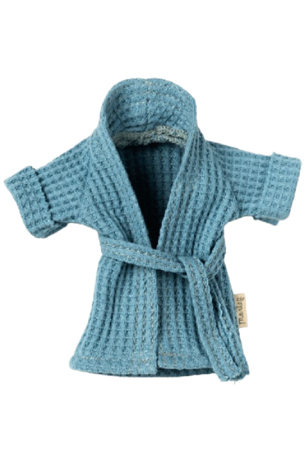 Forudbestilling - Maileg - Bathrobe - Dusty Blue Jul 