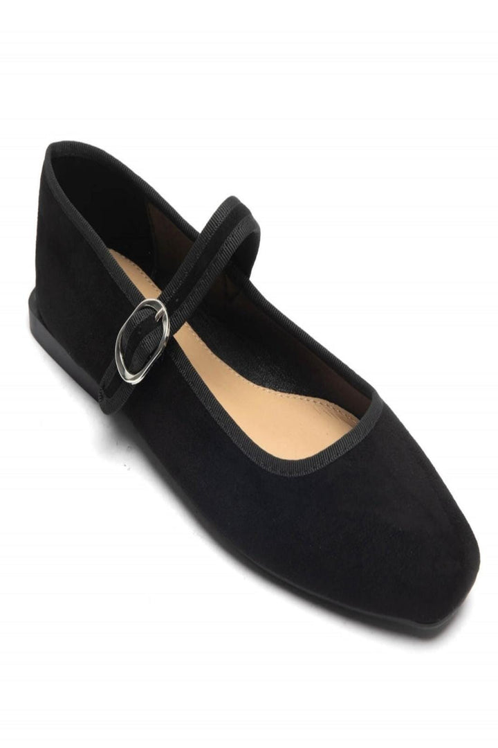 Forudbestilling - Marta Du Chateau - Ladies Shoes 1800 - Black Ballerinaer 