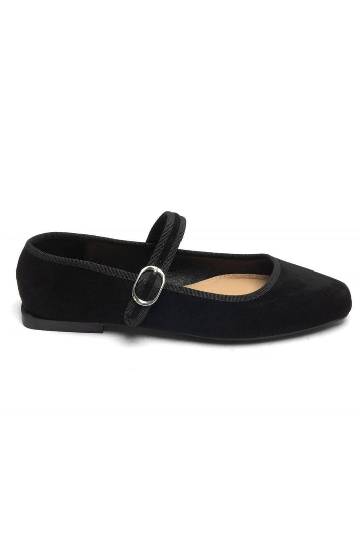 Forudbestilling - Marta Du Chateau - Ladies Shoes 1800 - Black Ballerinaer 