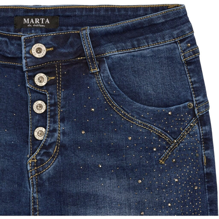 Forudbestilling - Marta Du Chateau - Malou Jeans - 119-2552 Jeans 