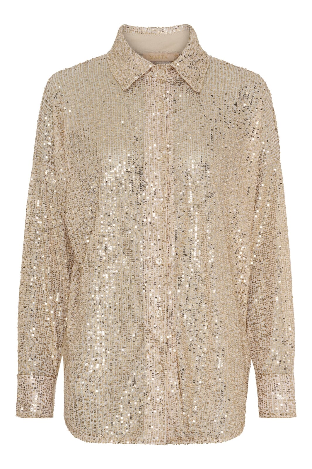 Forudbestilling - Marta Du Chateau - Mdcbertille Shirt 6624 - Champagne Skjorter 