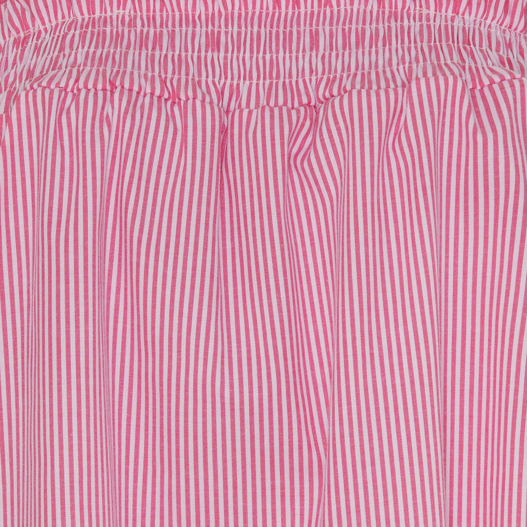 Forudbestilling - Marta Du Chateau - Mdcemmeline Top - Fuxia Stripe Toppe 