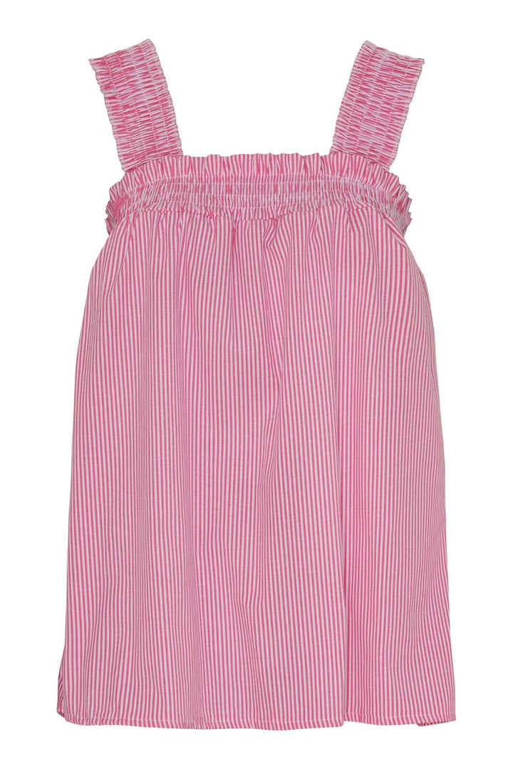 Forudbestilling - Marta Du Chateau - Mdcemmeline Top - Fuxia Stripe Toppe 