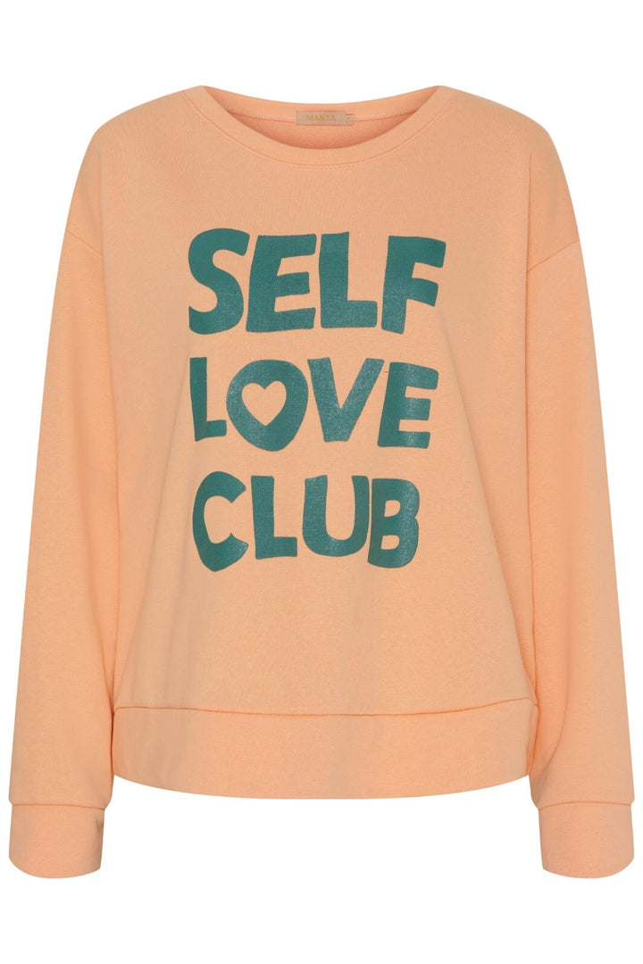 Forudbestilling - Marta Du Chateau - Mdcluciana Sweat - Salmone Sweatshirts 