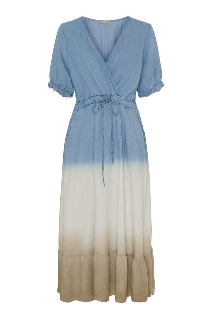 Forudbestilling - Marta Du Chateau - Mdcnorma Dress - Light Blue Beige Kjoler 