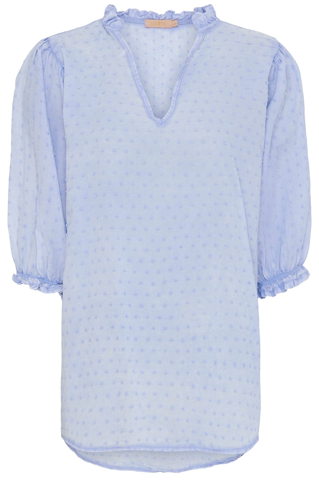 Forudbestilling - Marta Du Chateau - Mdctheresa Blouse - 2389 Sky Blue Bluser 