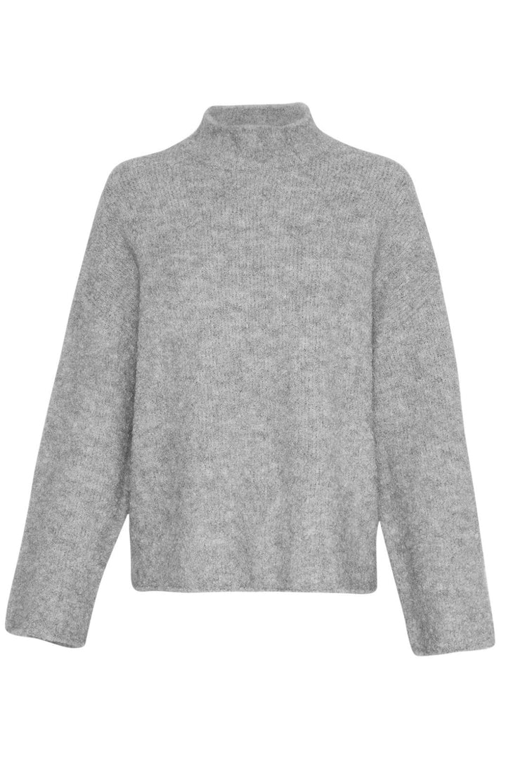 Forudbestilling - Moss Copenhagen - Mschbathilda Erica M Pullover 18661 - Lgm Strikbluser 