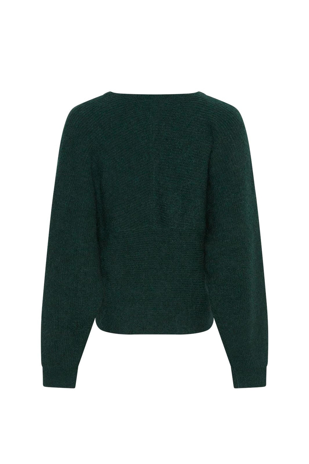 Moss Copenhagen - Mschzinelle Hope Wrap Pullover 18469 - Pine Grove