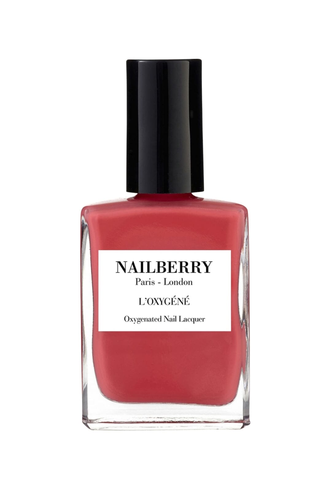 Forudbestilling - Nailberry - English Rose - Classic Coral Pink Opaque Neglelak 