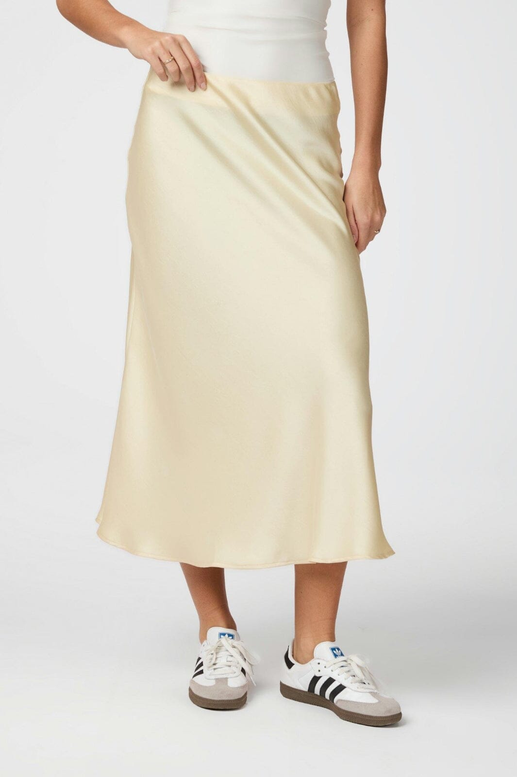 Neo Noir - Bovary Skirt 157755 - 191 - Light Yellow