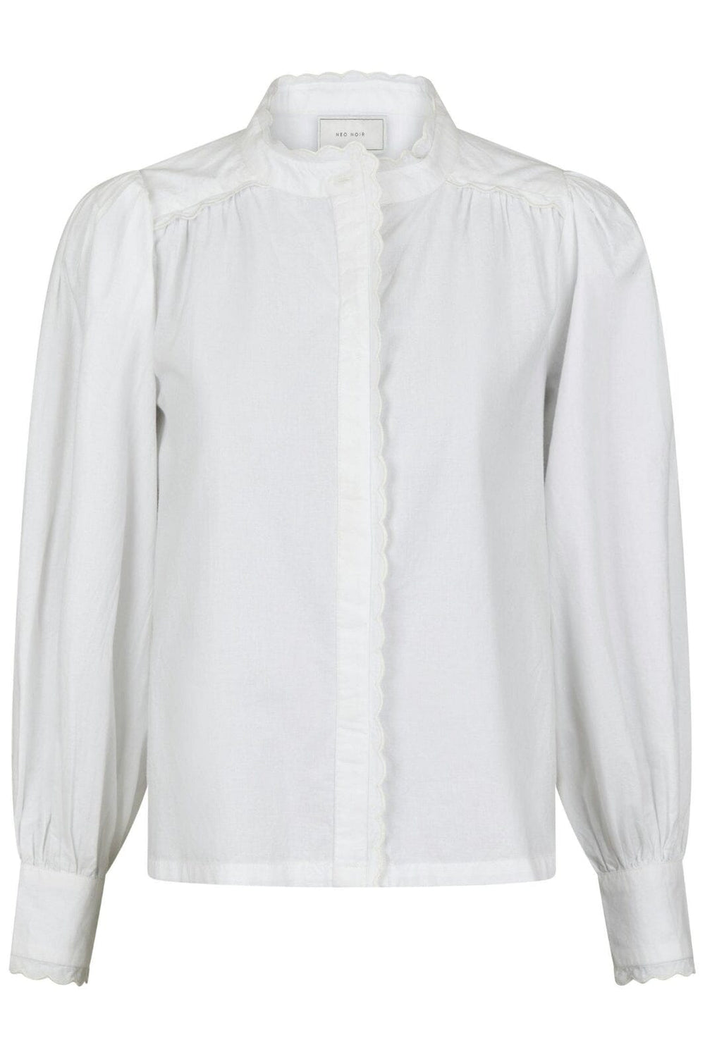 Forudbestilling - Neo Noir - Ema C Poplin Blouse - White Skjorter 