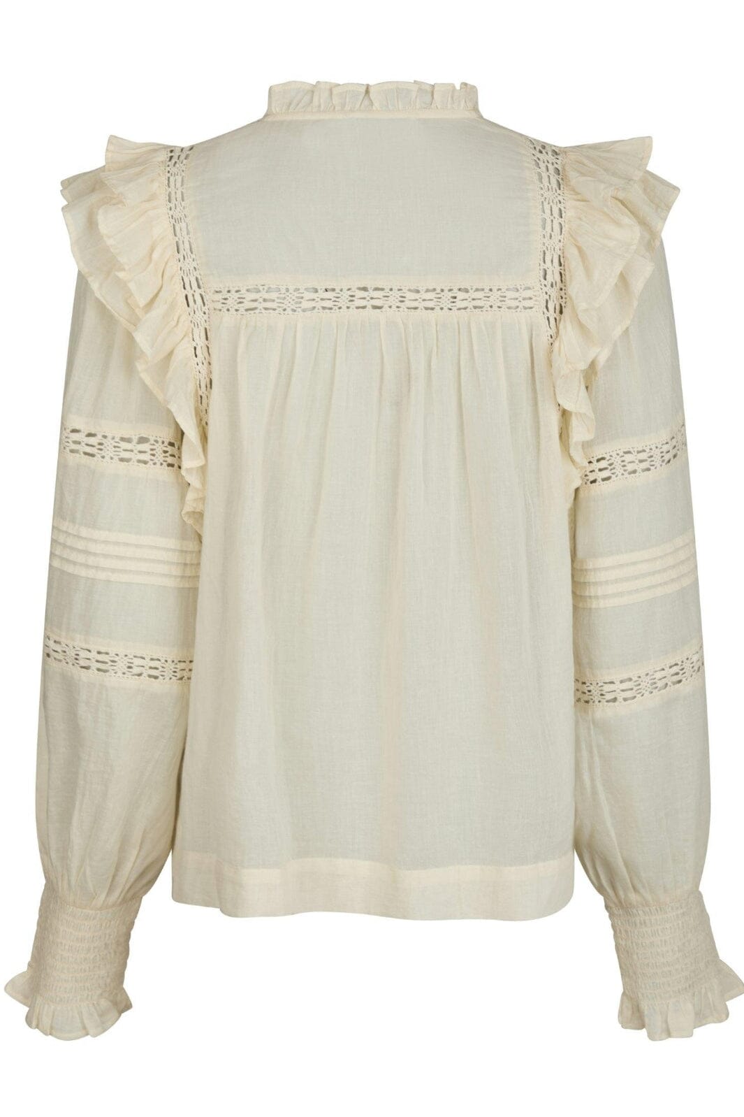 Neo Noir - Mauri S Voile Blouse 164698 - 191 - Light Yellow