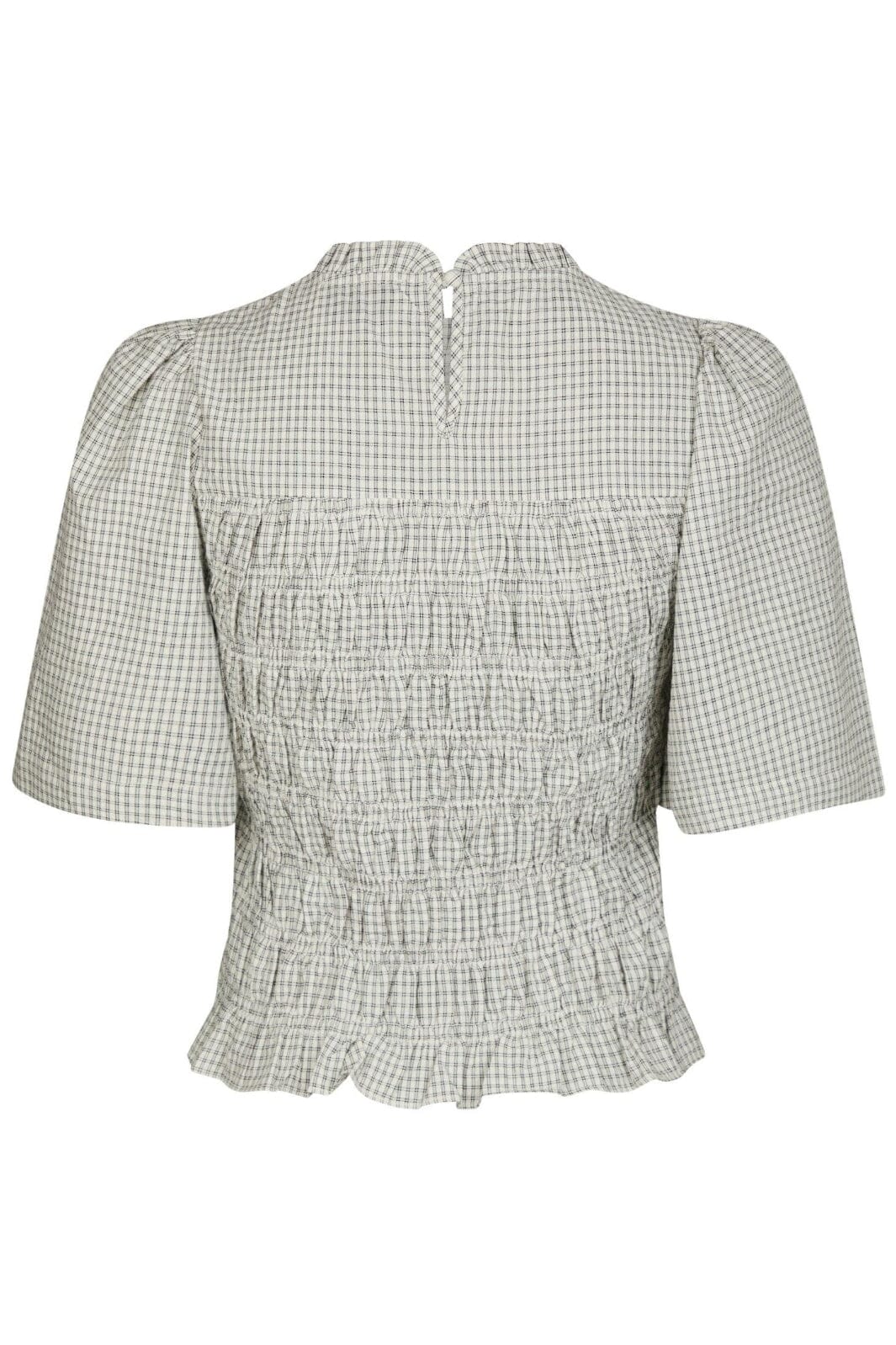 Neo Noir - Possini Small Check Blouse 165420 - 122 - Creme