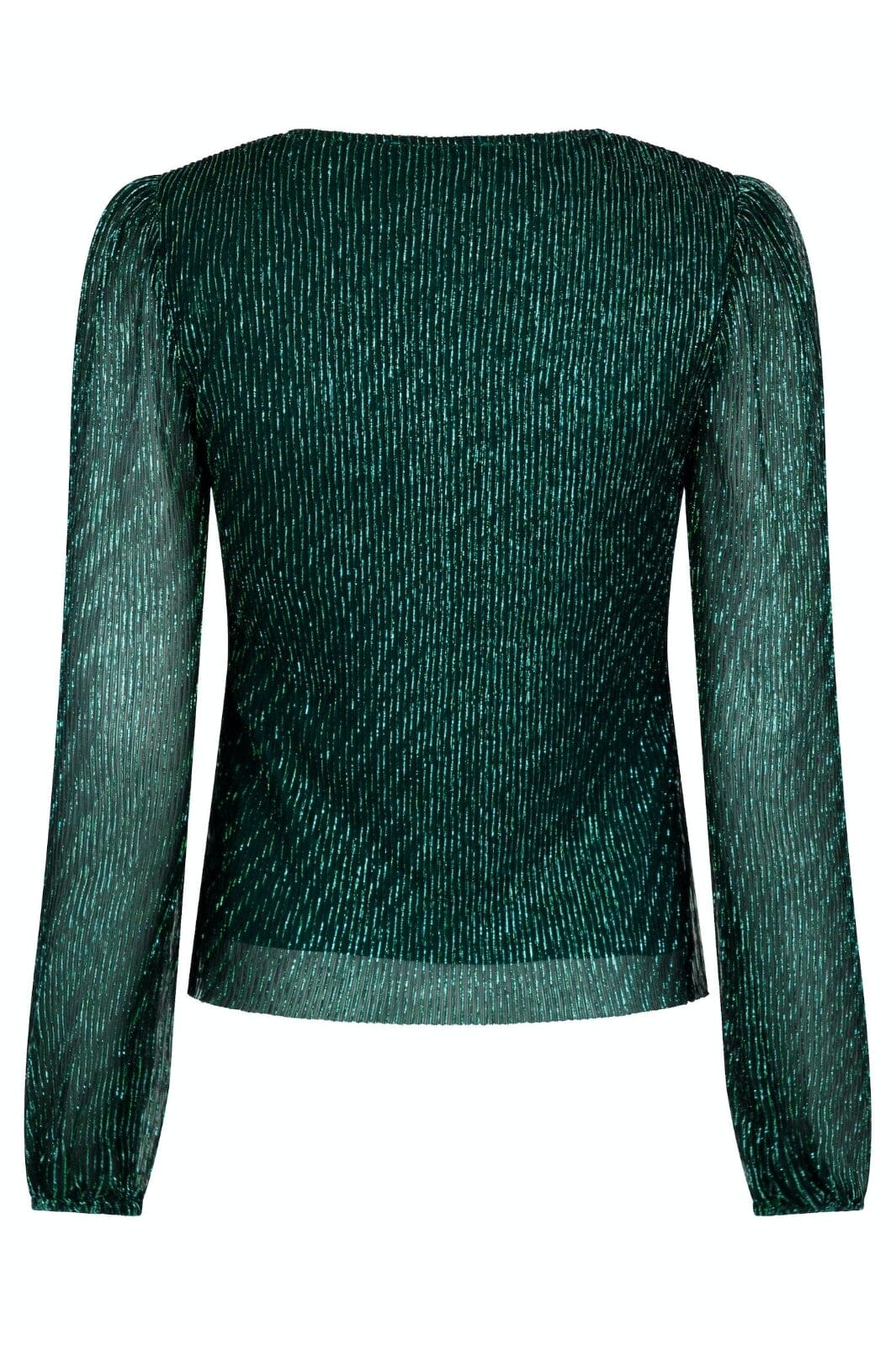 Forudbestilling - Neo Noir - Ralph Glitz Blouse - Green Bluser 