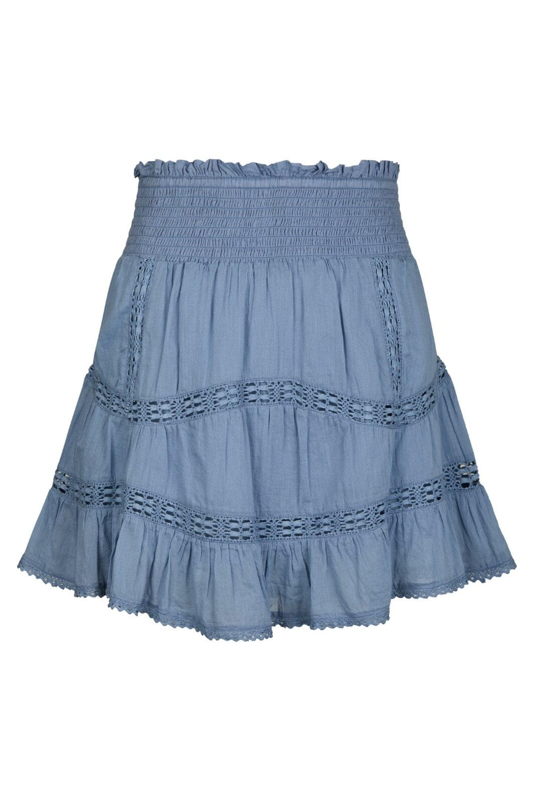 Neo Noir - Robby S Voile Skirt 161128 - 407 - Smoke Blue