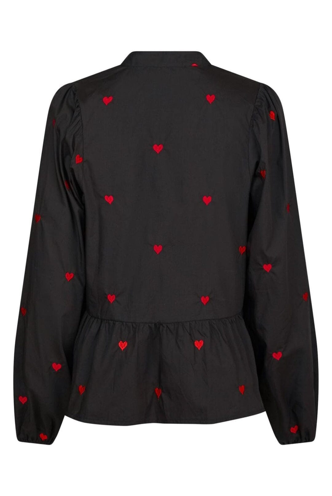 Forudbestilling - Neo Noir - Savoy Hearts Blouse - Black Skjorter 