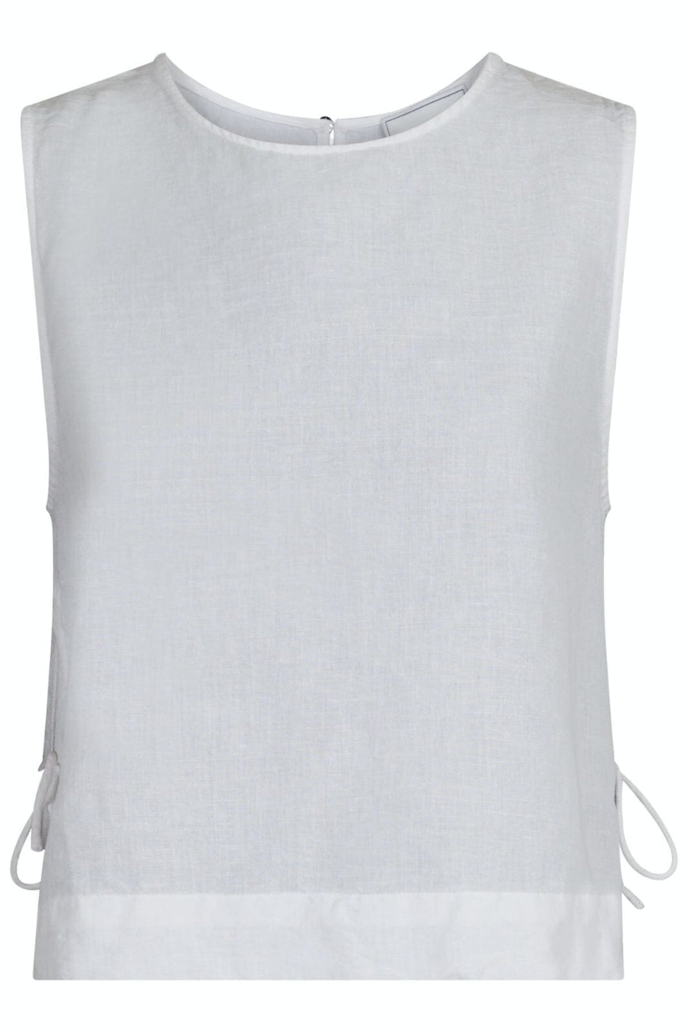 Forudbestilling - Neo Noir - Svetlana Linen Top - White (Maj) Toppe 