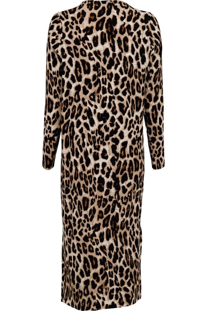 Forudbestilling - Neo Noir - Vogue Big Leo Dress - Leopard (Juni) Kjoler 