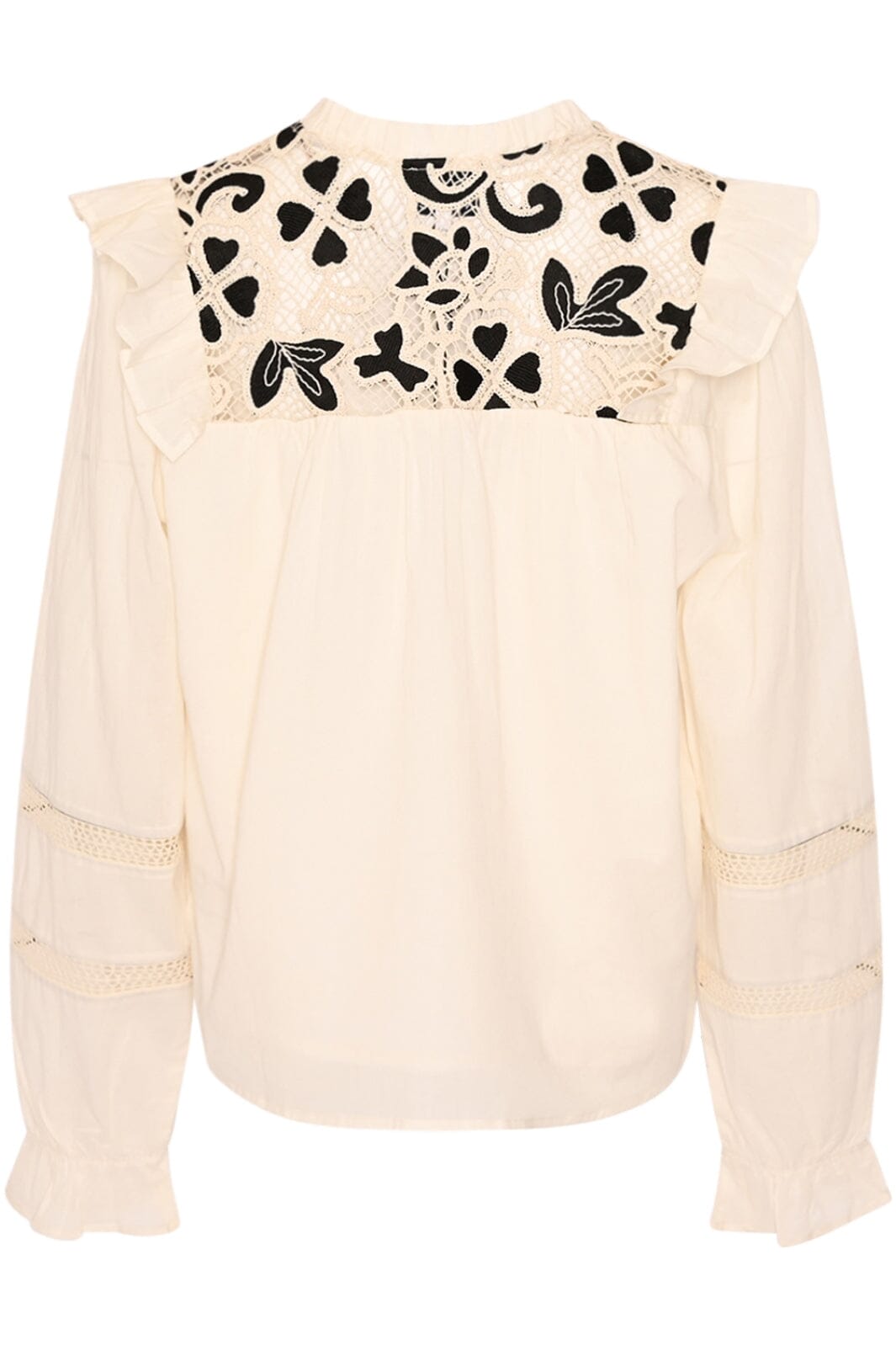 Forudbestilling - Noella - Salba Blouse 12590001 - 974 - Ivory Bluser 