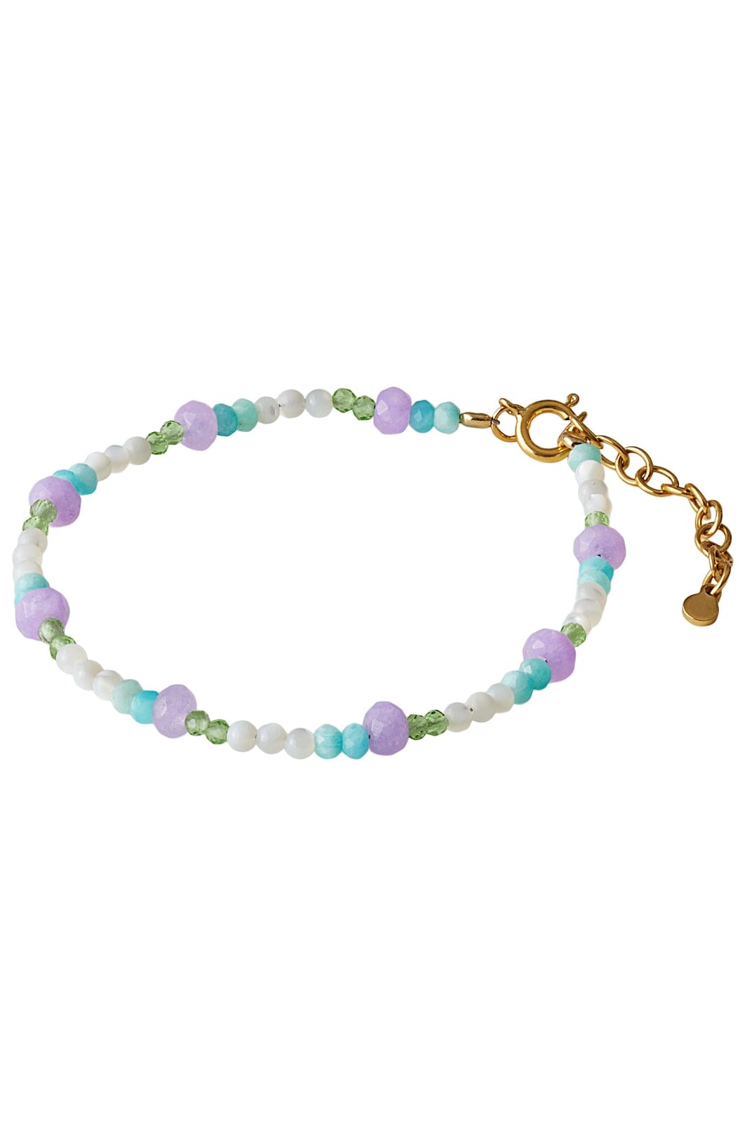 Forudbestilling - Pernille Corydon Jewellery - Sea Colour Bracelet - Gold Armbånd 