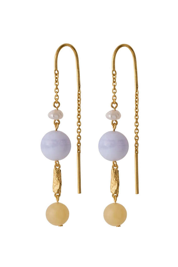 Forudbestilling - Pernille Corydon Jewellery - Summer Surprise Earrings - Gold Plated Øreringe 