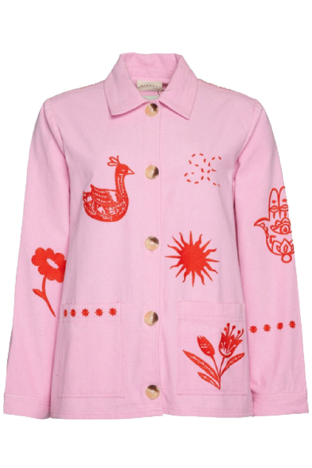 Forudbestilling - Sissel Edelbo - My Organic Cotton Jacket - Rose Jakker 