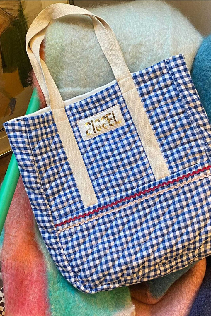 Sissel Edelbo - Sissel Tote Bag SE 1680 - Blue Checks