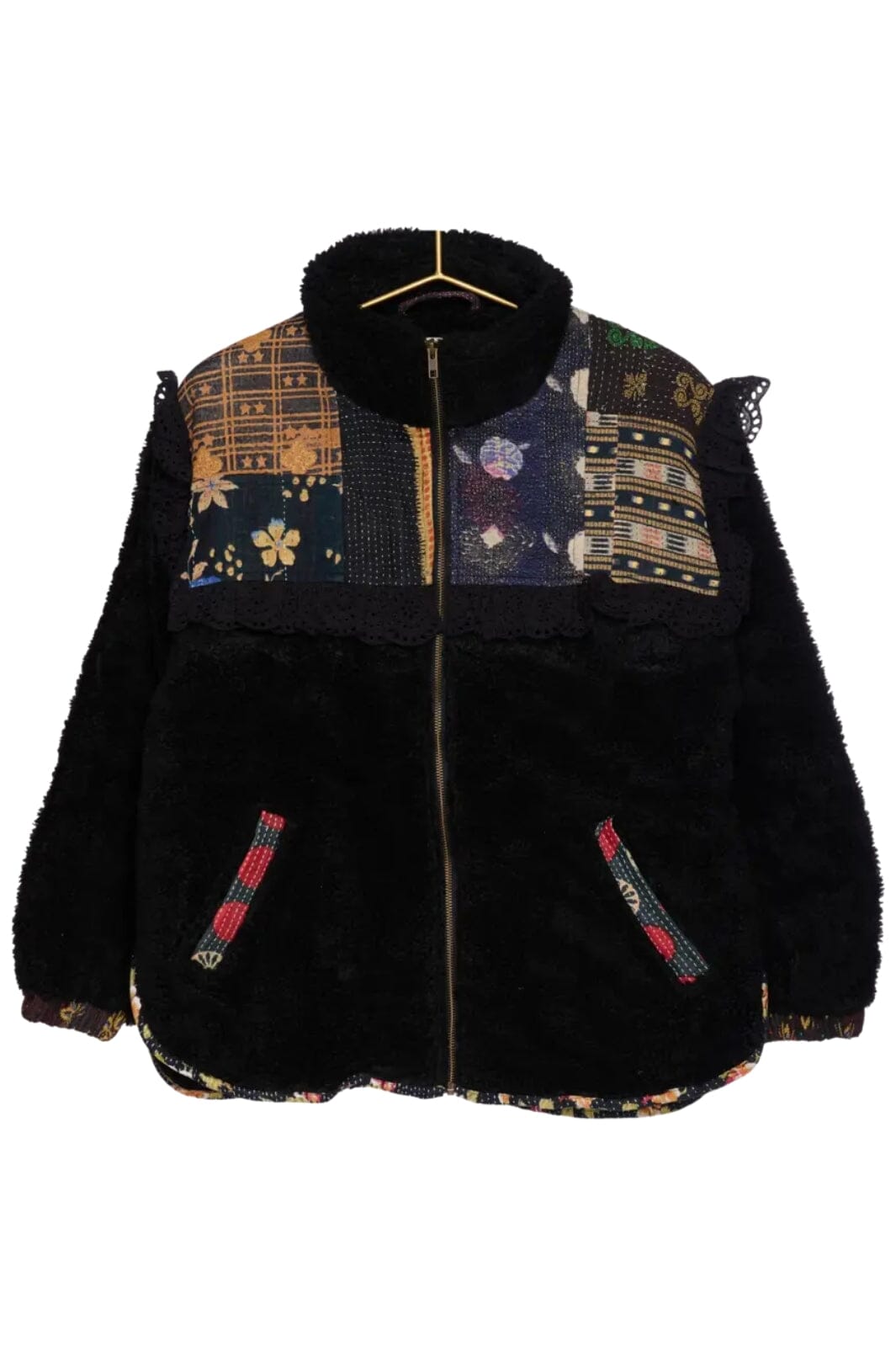 Forudbestilling - Sissel Edelbo - Vilma Jacket SE 1422 - Black Kantha No. 25 Jakker 