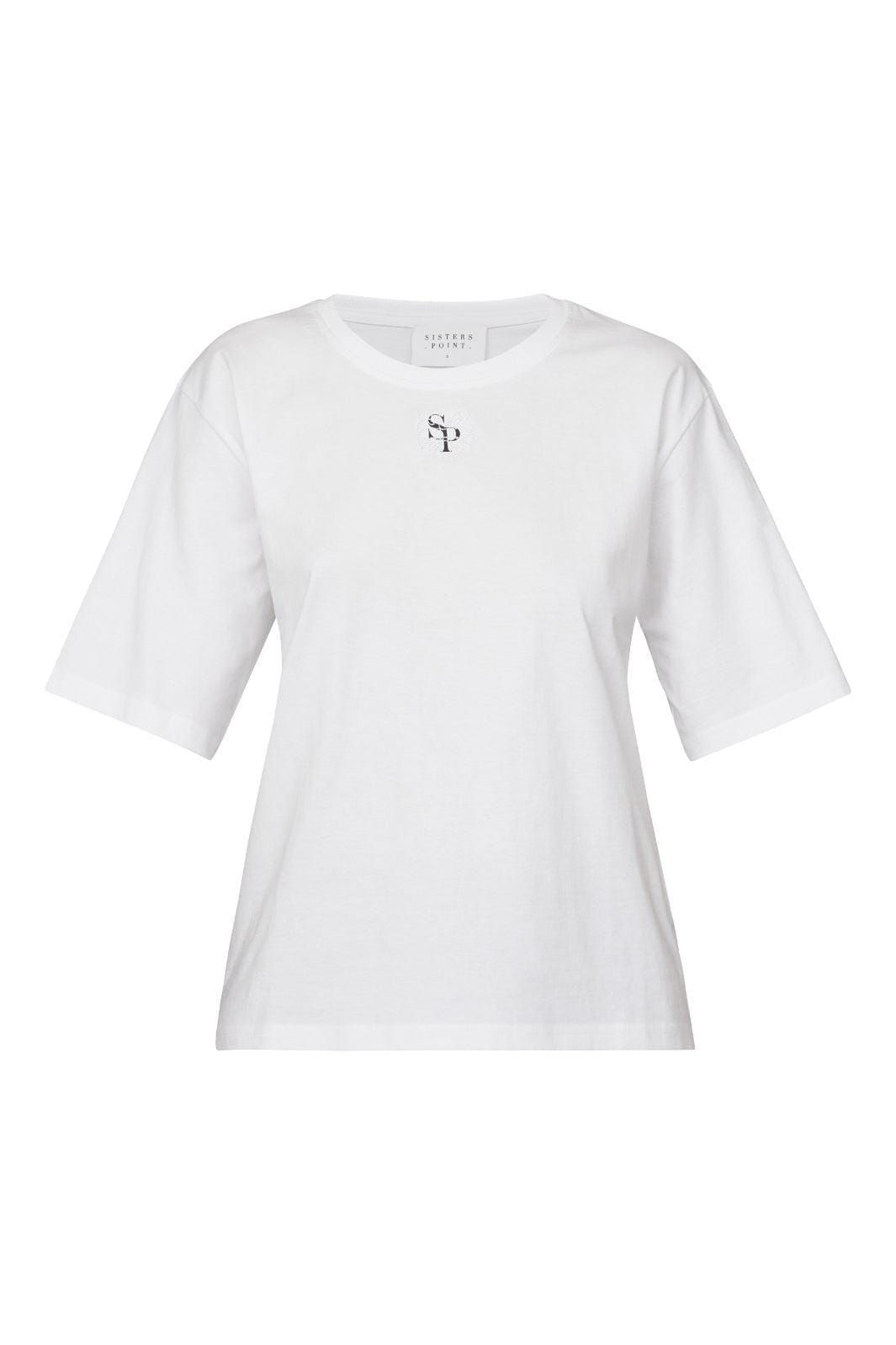 Forudbestilling - Sisters Point - Heda-Loose.Ss4 - 100 White T-shirts 