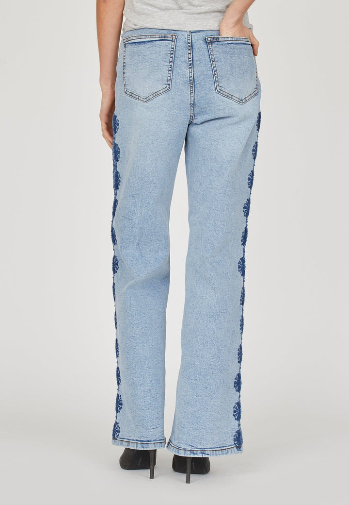 Forudbestilling - Sisters Point - Owi-W.Je6 - 930 L. Blue Wash/Navy Jeans 