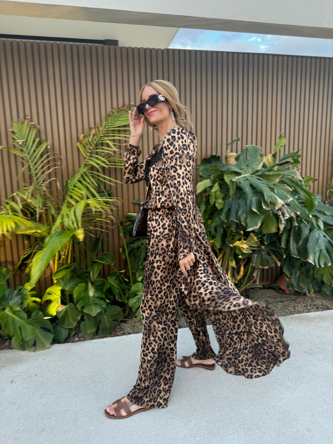 Forudbestilling - Valentin Studio - Senorita Leopard Dress - Leopard Kjoler 