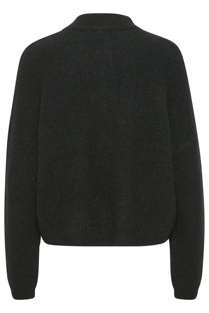 Gestuz - AlphaGZ Short Cardigan NOOS - Black Cardigans 