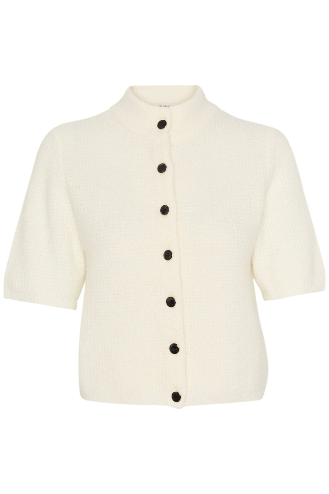 Gestuz - Alphagz Ss Short Cardigan - 102336 Ivory