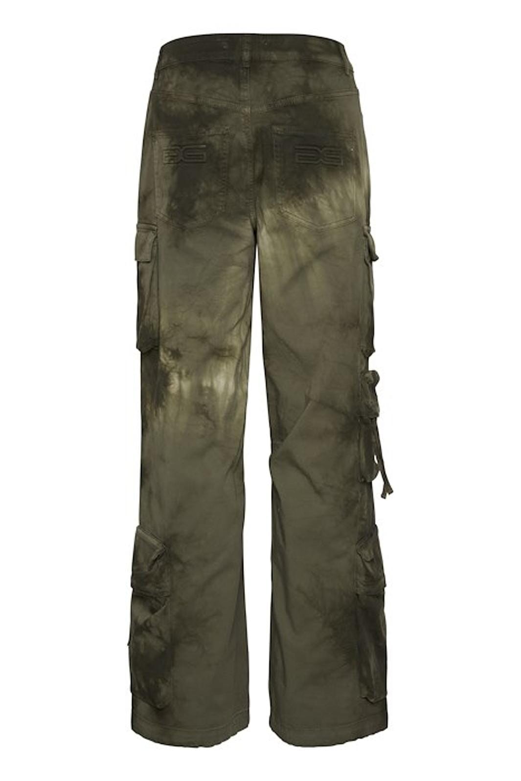 Gestuz - Camolygz P Pants 10909643 - 105877 Green Tie Dye