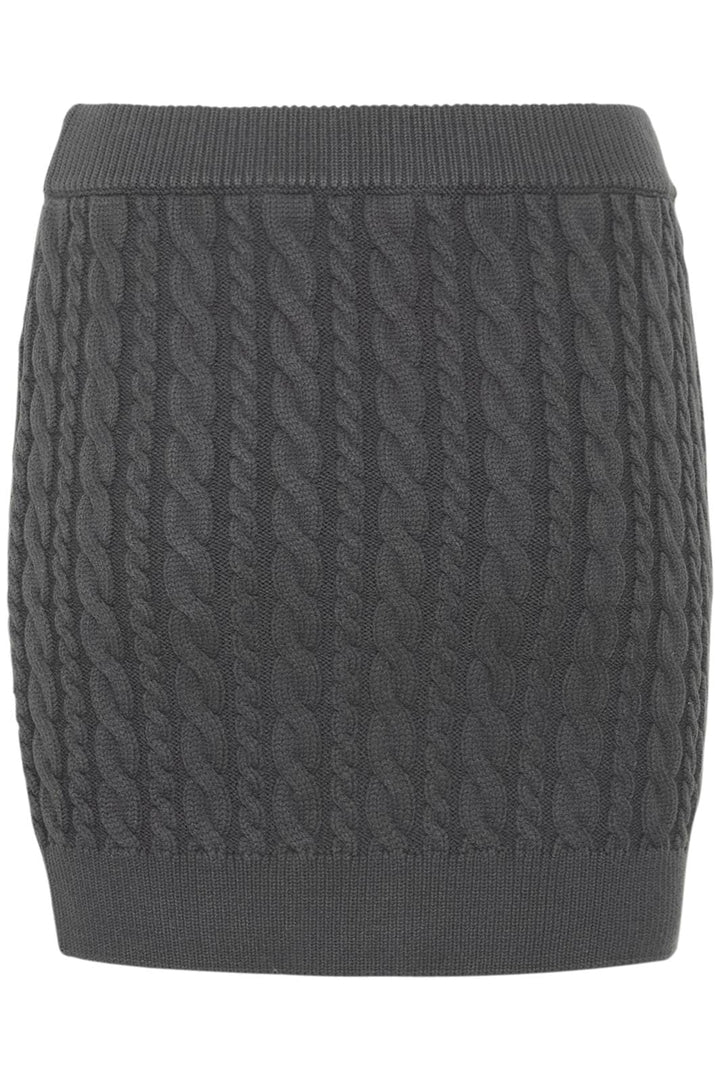 Gestuz - Ebagz Short Skirt - 190203 Gray Pinstripe