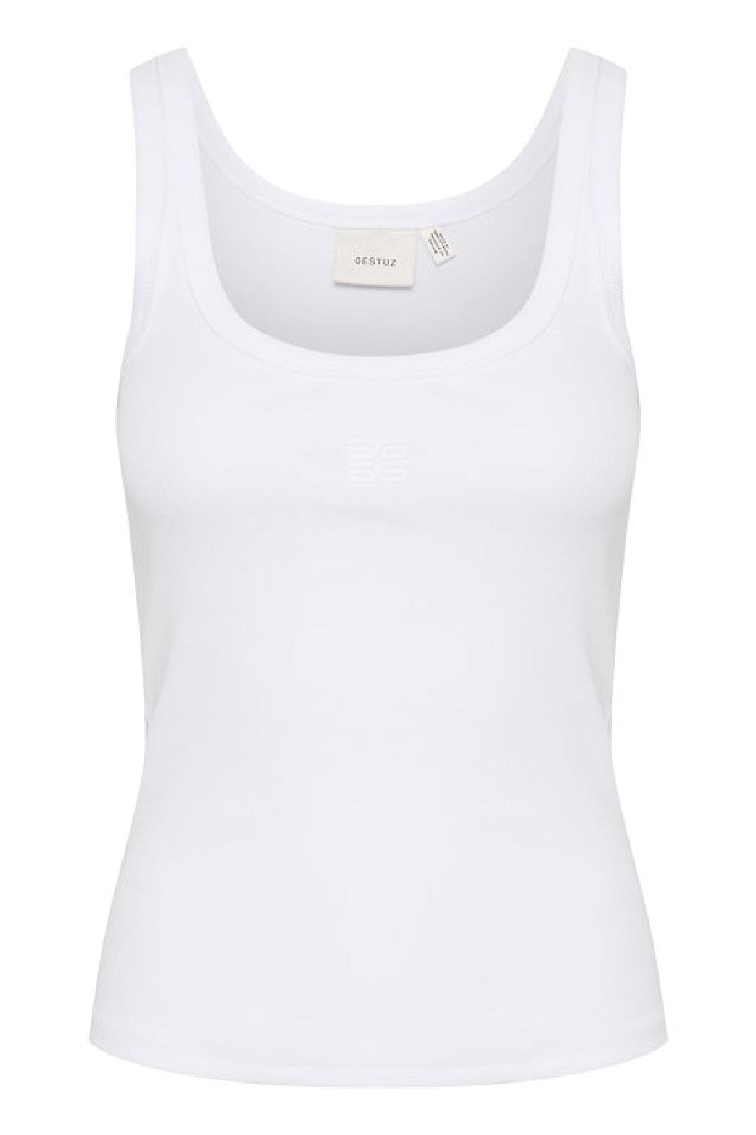 Gestuz - Gzdrew Logo Top 2.0 - 110601 Bright White