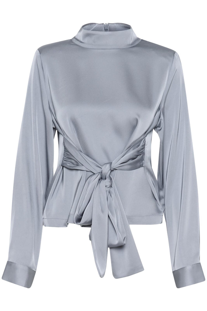 Gestuz - Harpergz Ls Blouse 10909751 - 105098 - Grey Blue