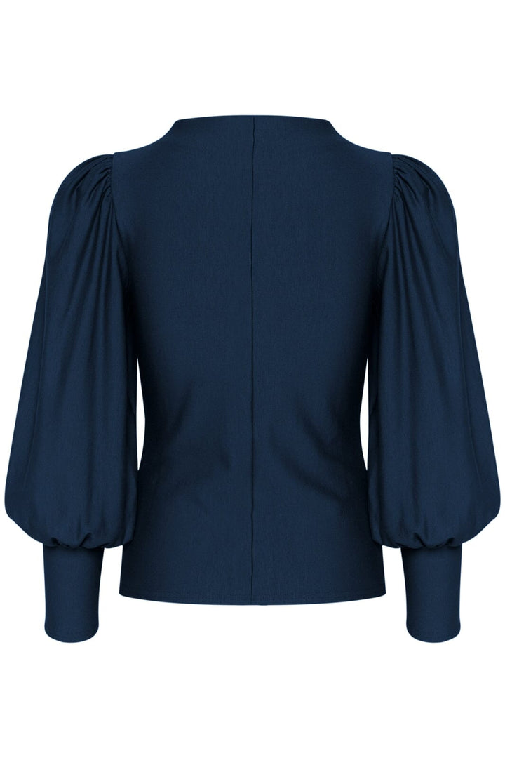 Gestuz - Rifagz Puff Blouse - 194024 Dress Blues