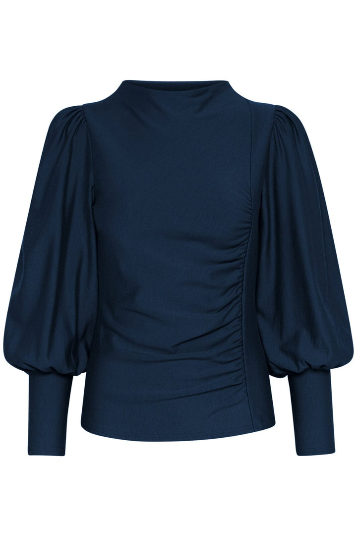 Gestuz - Rifagz Puff Blouse - 194024 Dress Blues