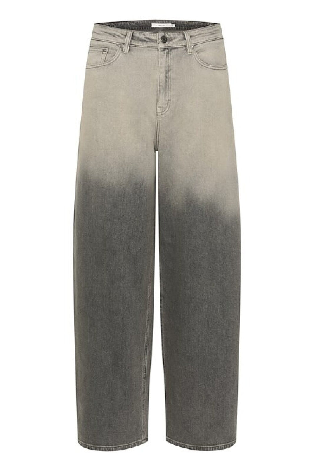 Gestuz - Zorellygz Wide Pants - 106055 Grey Faided Wash Jeans 