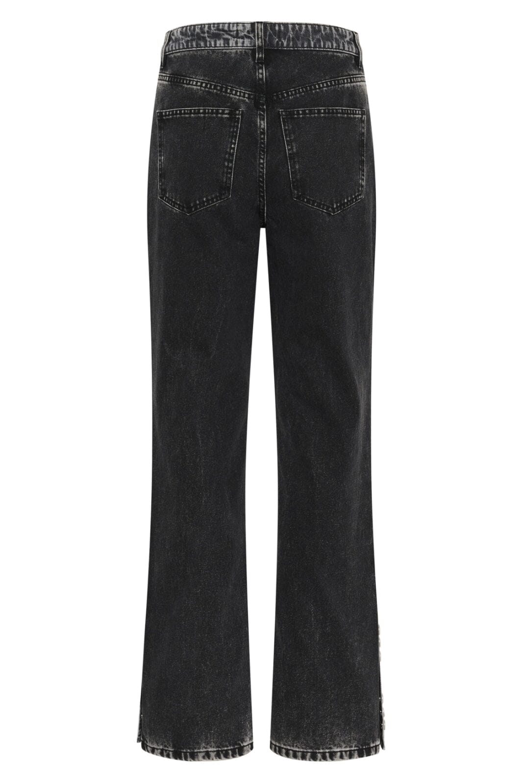 Gestuz - Zuvagz Straight Jeans - 104987 Dark Grey Washed