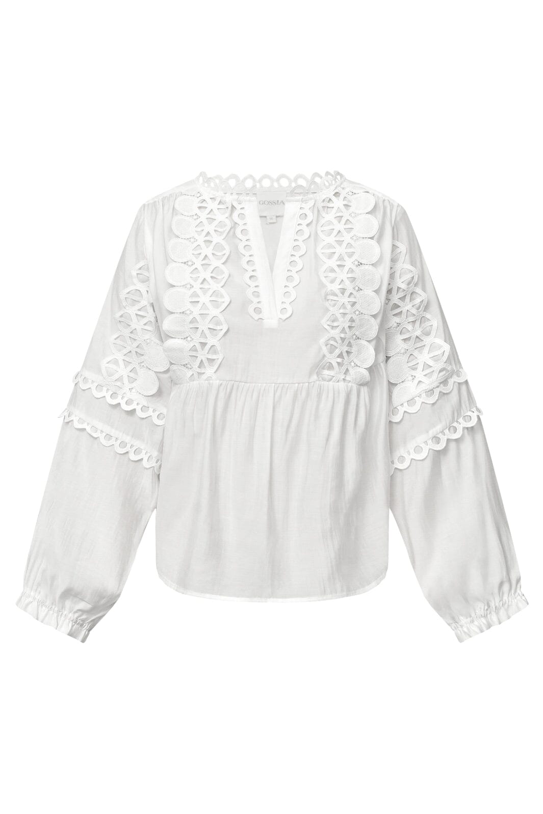 Gossia - KaiaGo Lace Blouse - Off White Bluser 