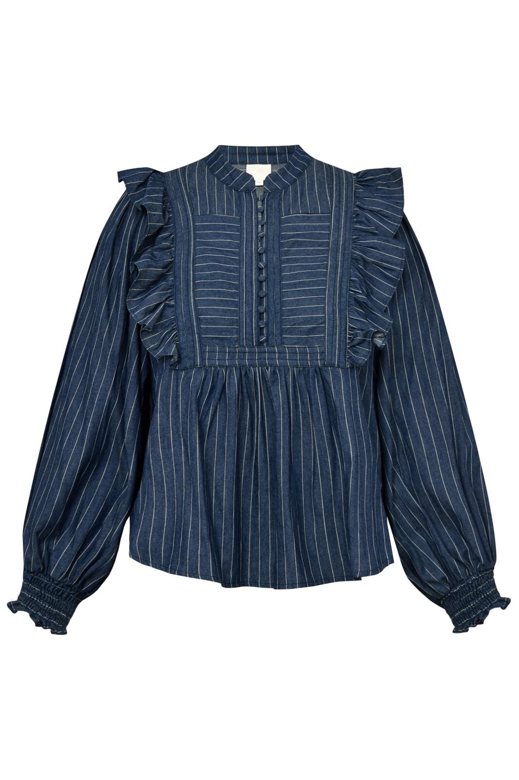 Gossia - Kikago Blouse - Dark Blue Stripes