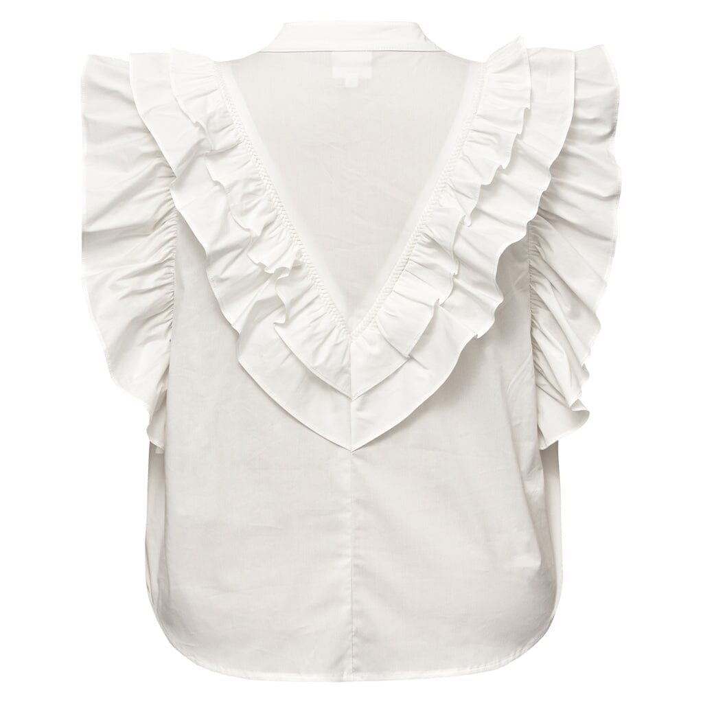 Gossia - Musettego Shirt - Off-White Bluser 