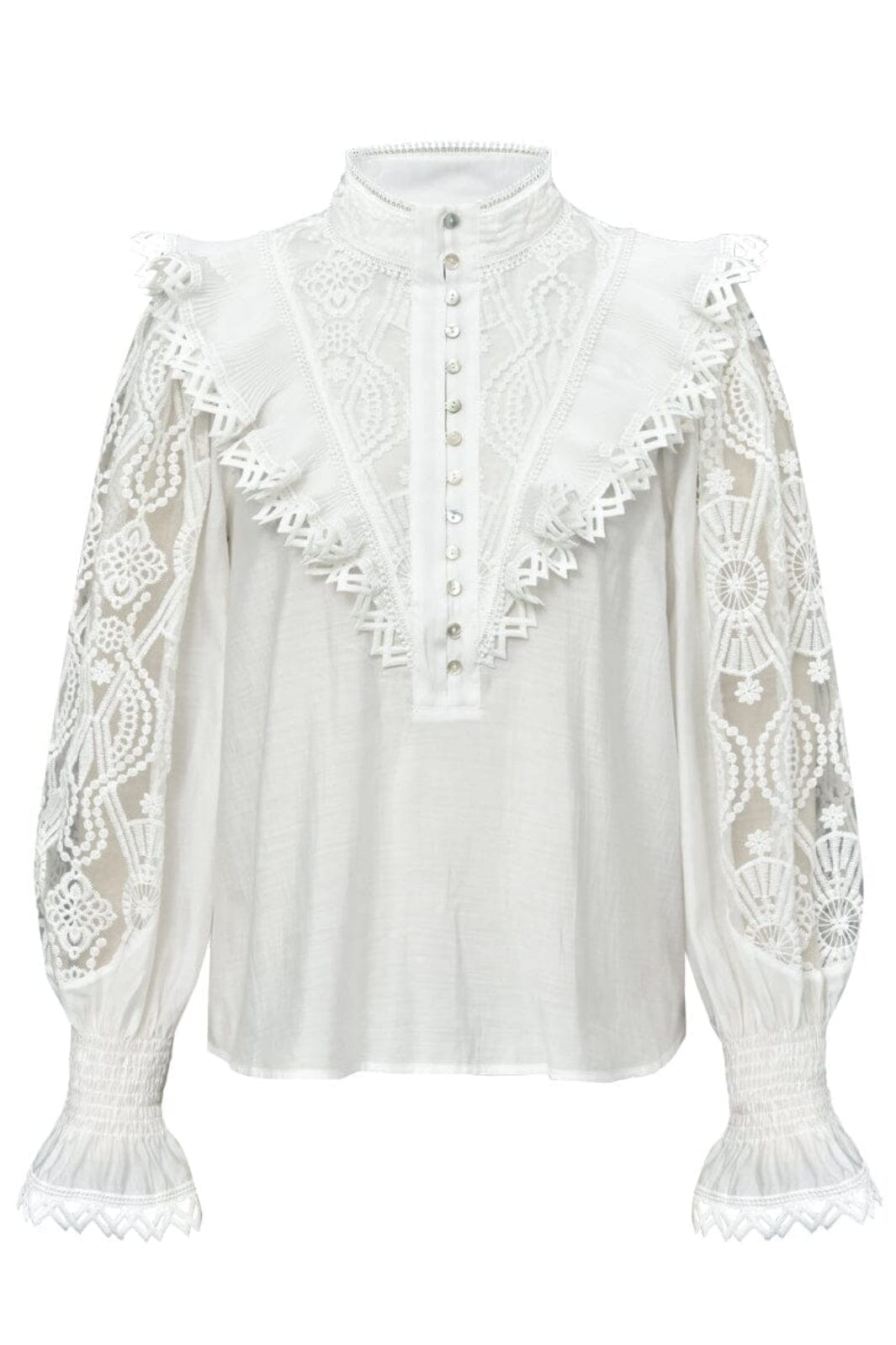 Gossia - Samiago Blouse - Off-white Bluser 