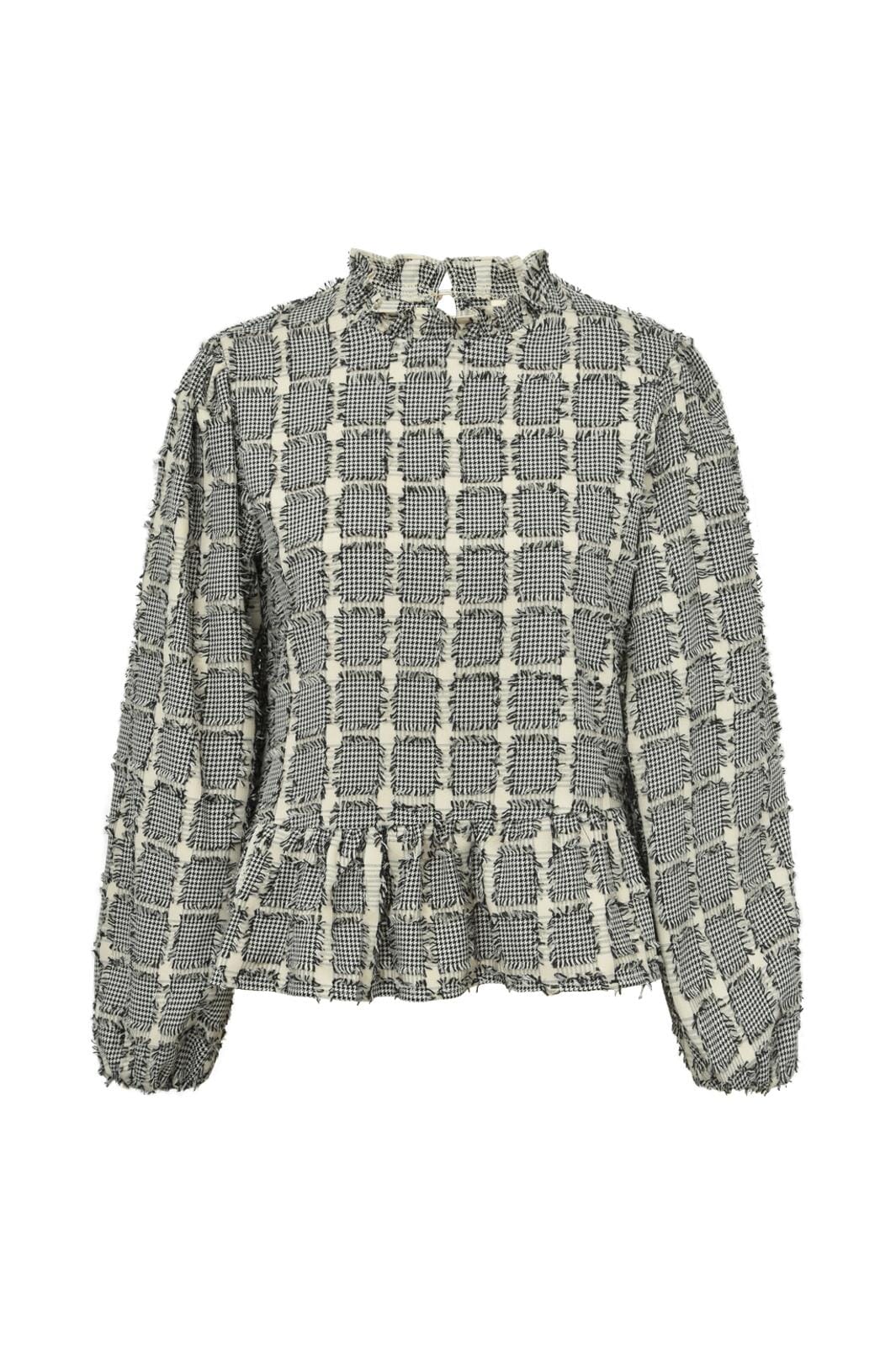 Gossia - Vibsgo Blouse - Creme Black Checks