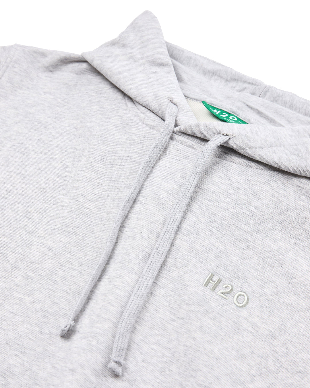 H2O - Happy Organic Sweat Hoodie - 1020 Lt. Grey Mel Sweatshirts 